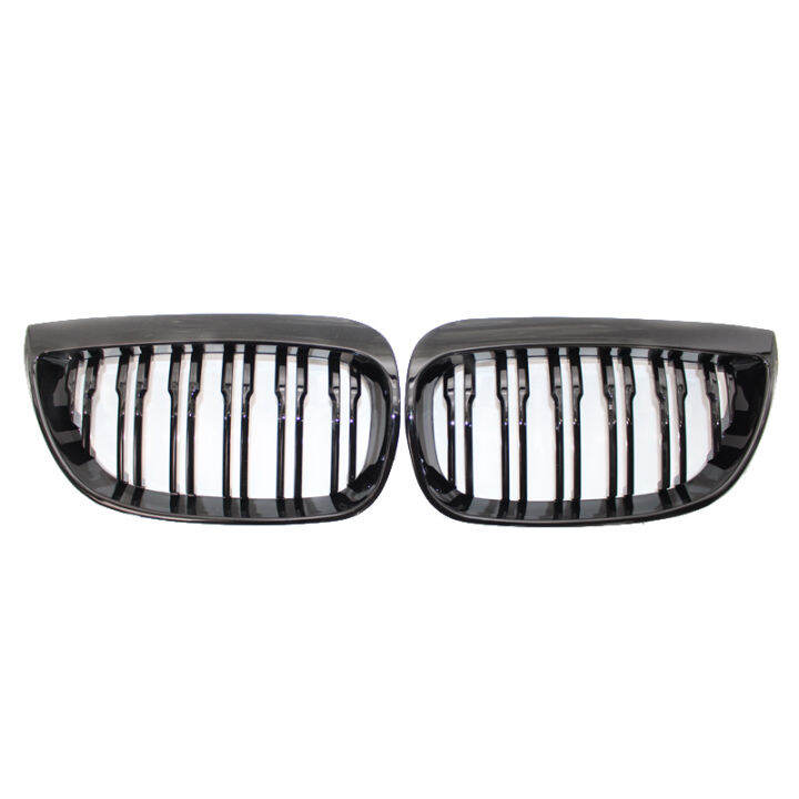 front-kidney-double-line-grille-sport-grill-replacement-for-bmw-e81-e87-e88-1-series-2004-2007-gloss-black