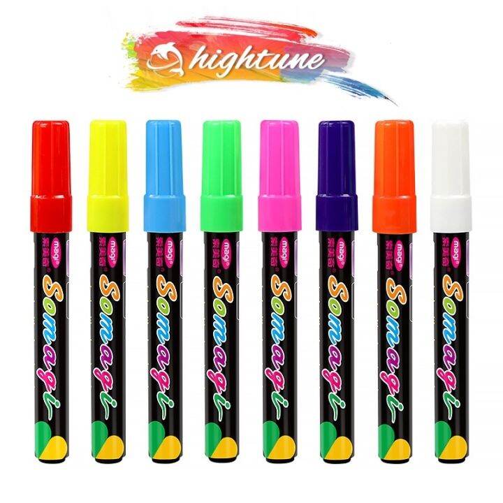 sales HIGHTUNE 8 pcs Chalk Markers 7mm LED Highlighter Washable