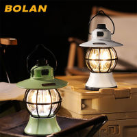 New Outdoor Retro Barn Lantern Multi-Function Tent Light Camping Lamp Cob Charging Portable Ambience Light CHN-Q