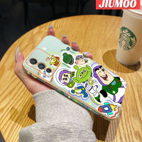 JIUMOO เคสสำหรับ Vivo V23 4G V23 5G S12 5G ลายการ์ตูนมอนสเตอร์ขอบด้านข้างเคสโทรศัพท์กันกระแทกทรงสี่เหลี่ยมดั้งเดิมนุ่มหรูหราเคสป้องกันกล้อง