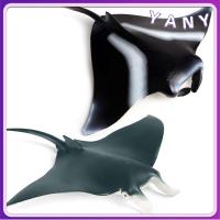 YANY ของขวัญ การเรียนรู้ในช่วงต้น ของเล่นเพื่อการศึกษา โมเดล Manta Ray การจำลอง sealife ตุ๊กตาปลาปีศาจ สิ่งมีชีวิตทางทะเล