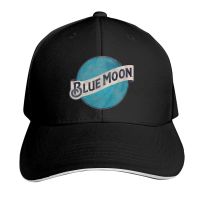 Luv Distressed Blue Moon Beer Logo