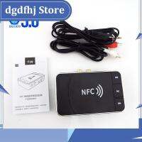 Dgdfhj Shop 5.0 Receiver NFC Bluetooth-Compatible Transmitter 3.5mm AUX Jack RCA Music Wireless Audio Adapter Smart Car Kit