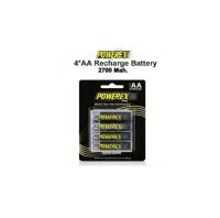 Powerex- Pro Recharge Battery AA 2700 mah. (แบตชาร์จ AA 1แพ๊ก4ก้อน) ความจุ 2700 mAh - แรงดัน 1.2 V(แถมฟรีกระเป๋าเก็บของอเนกประสงค์อย่างดี มูลค่า 390 บาท)