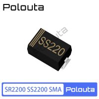 10 ชิ้น POLOUTA SS2200 SR2200 2A 200V SMA SMD Schottky Diode DIY Electronic ชุด จัดส่งฟรีวงจรรวม Arduino Nano