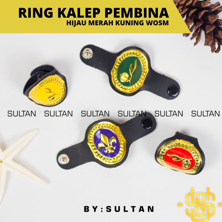 RING KALEP Ring Kalep Kulit Fiber Siaga Penggalang Penegak untuk