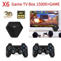 【YP】 X6 Games Video Game Console 1080P Handle 15000 64GB Classic simulators for ps