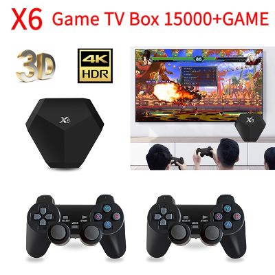 【YP】 X6 Games Video Game Console 1080P Handle 15000 64GB Classic simulators for ps