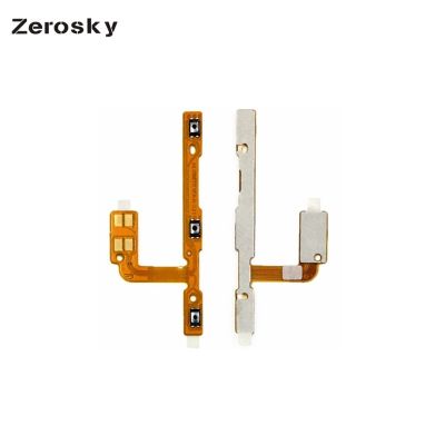 Zerosky สำหรับปุ่มปุ่มเปิดปิดปริมาณ Huawei Mate 10 Lite คุณภาพสูงสายเคเบิลงอได้ Ribboon