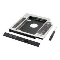 9.5MM SATA III ถาดรองแคดดี้กล่องฮาร์ดดิสก์อะแดปเตอร์แล็ปท็อป DVD-ROM ช่องออปติคอลไดรฟ์สำหรับ SSD HDD อะลูมินัมอัลลอย GQH3825ที่เขียนดีวีดีภายนอก