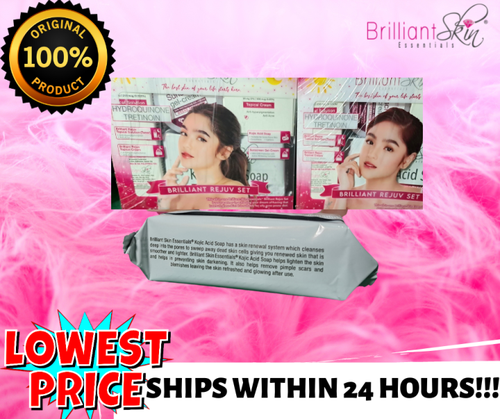 Brilliant Skin Essentials Kojic Acid Soap MicroExfoliating Soap 135g