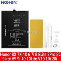 agapi NOHON HB386589ECW Battery For Huawei Honor 8X 8C 7X 4X 6 8 Pro 9 10 Lite V10 V9 P9 Mate 9 Pro Original Replacement Bateria Best