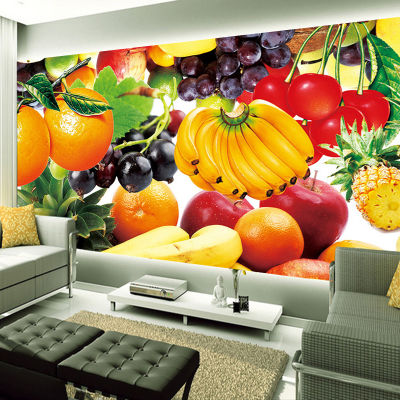 [hot]Fresh Fruit Custom 3D Photo Wallpaper Murals Restaurant Living Room TV Background Wall Home Interior Decoration Art Design Mural
