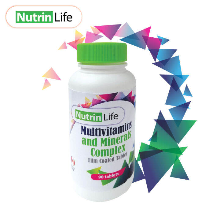 NutrinLife Multivitamins and Minerals Complex Tablet (2x90'S) Lazada