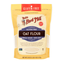 บ็อบส์เรดมิล แป้งข้าวโอ๊ต ปราศจากกลูเตน 510 กรัม - Bobs Red Mill Gluten Free Whole Grain Oat Flour 510g