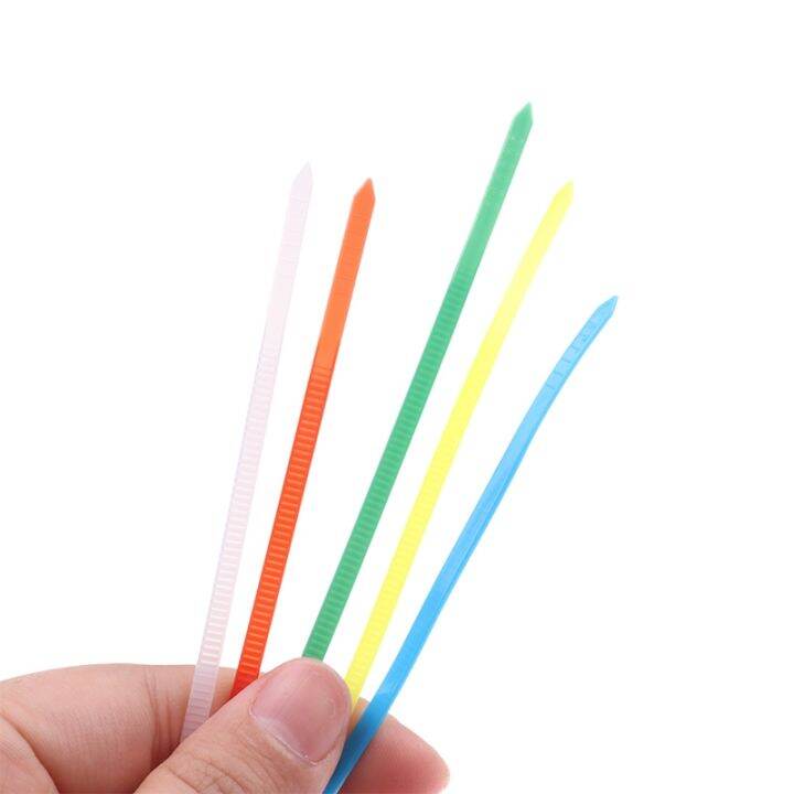 100pcs-4x150mm-color-sign-cable-tie-tag-nylon-label-sign-plate-wire-network-cable-easy-mark-buckle-self-locking-zip-ties