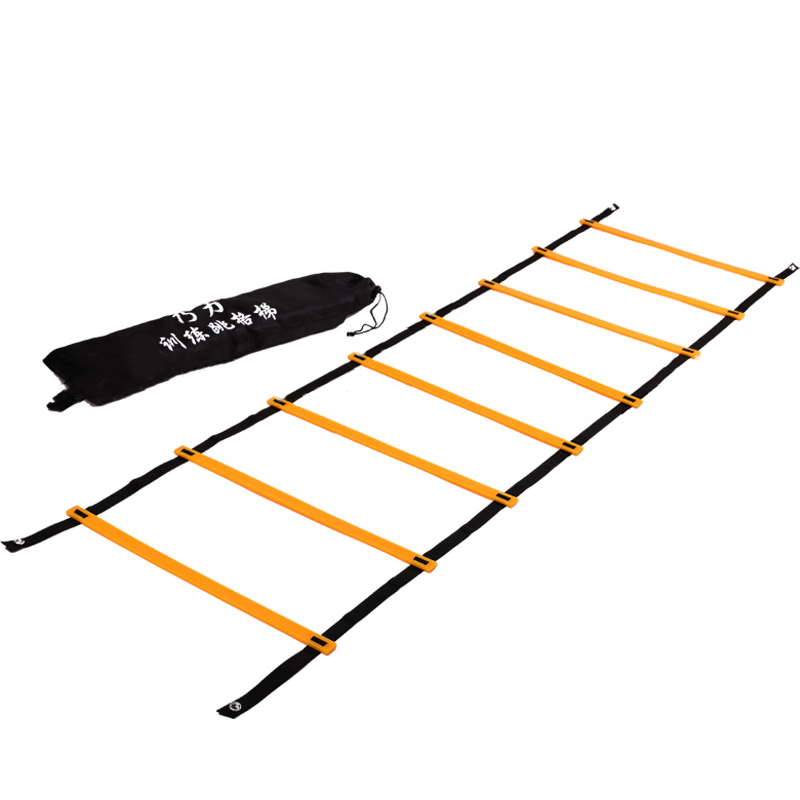 6M 12-rung Agility Speed Training Soccer Ladder Footwork Football Straps Tool UK 