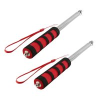 2X Extendable 2M Portable Telescopic Handheld Flag Pole Tool For Flags Windsock