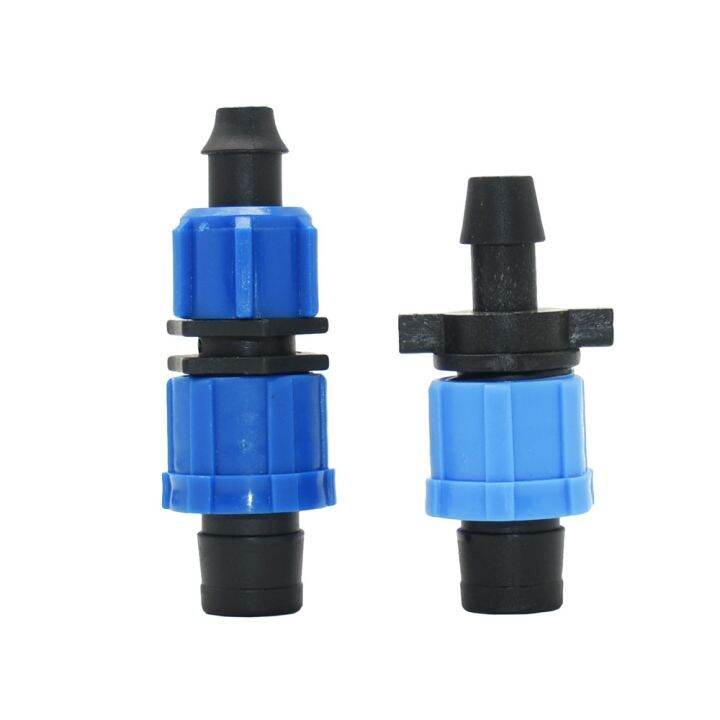 yf-16mm-irrigation-drip-tape-connectors-pe-tube-straight-tee-elbow-end-plug-garden-system