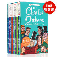 10 Volume Boxed Charles Dickens English novel the Charles Dickens David Copperfield two cities Oliver Twist original genuine childrens literature extracurricular reading