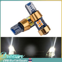 【Thai พร้อมส่ง】T10 หลอดไฟ LED Canbus 3030-19-SMD 12V 15 วัตต์ LED แผนที่ภายในไฟเพดานป้ายด้านข้างป้ายทะเบียนไฟสัญญาณสีขาวสีฟ้าสีเหลืองสีแดง