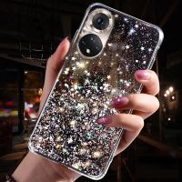 Glitter Stars Shine Clear Phone Case For Huawei Honor 9 10 20 50 Lite 10i 20e 30i V20 30 Pro 8S 8A 8C 9A 9X 9S 9C Diamond Cover