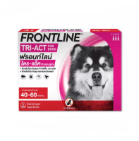 Frontline Tri-Act for Dog  (40-60 kg) XL สำหรับสุนัข น้ำหนัก 40-60 กก.(3 หลอด
