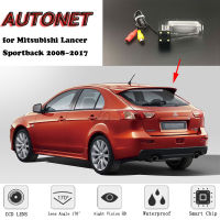 กล้องมองหลัง AUTONET HD Night Vision สำหรับ Mitsubishi Lancer Sportback 2008 ~ 2017 2011 2012กล้องส่องป้ายทะเบียน