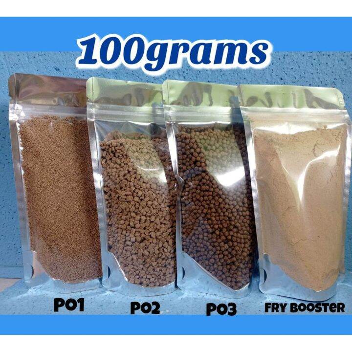 PO2 SINKING PELLET FISH FOOD 100G Lazada PH
