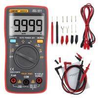 ZZOOI AN8008 Digital Multimeter 9999 Counts Transistor True RMS Tester Auto Electrical Testers Voltage capacitor Power Meters Test