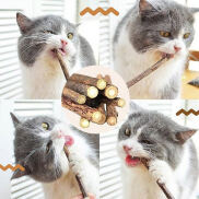 Shenggao 5PC Pure Kitten Snacks For All Ages Cat Chew Toys Cleaning Tooth