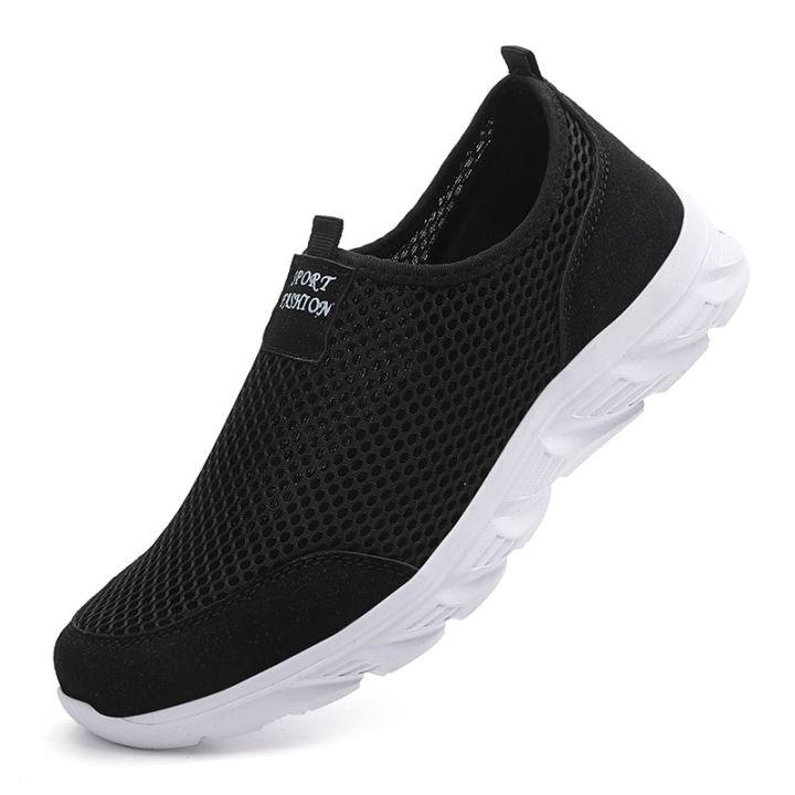 black-men-s-sneakers-big-size-shoes-lightweight-loafers-mesh-tennis-shoes-casual-shoes-non-slip-sports-training-slip-on-shoes