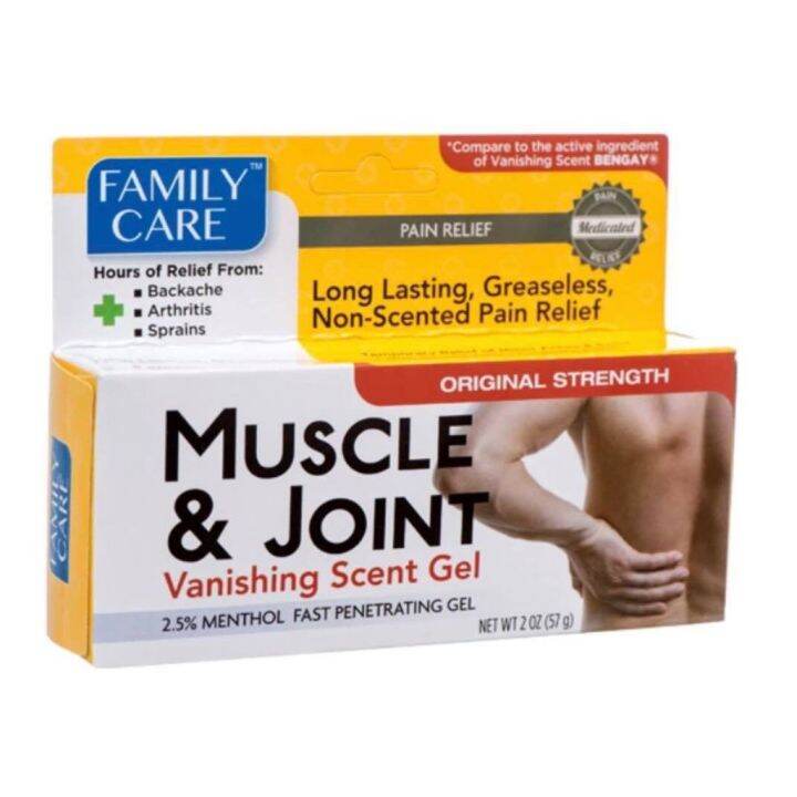 Family Care Muscle & Joint Pain Relieving Gel (57 g) Lazada PH