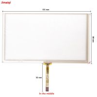 ▪♚ 6.2 inch 4lines ZCR-1501-2 3 7 Resistive Touch Screen for 155mmx88mm GPS Touch screen digitizer panel Repair replacement