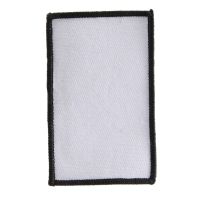 30 Pieces Sublimation Iron-on Patches Fabric, 5 Shapes Sublimation Blanks Patches Repair Patches for , Hats