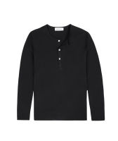 Knit Shirt Co. Henley Pima Long Sleeve เสื้อเฮนรี่แขนยาว