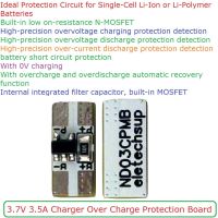 มินิ 3.7V 4.2V 3.5A 1-Cell Li-ion ลิเธียม Li-Polymer แบตเตอรี่ เครื่องชาร์จเกินประจุปล่อยโมดูลบอร์ดป้องกันกระแสเกิน