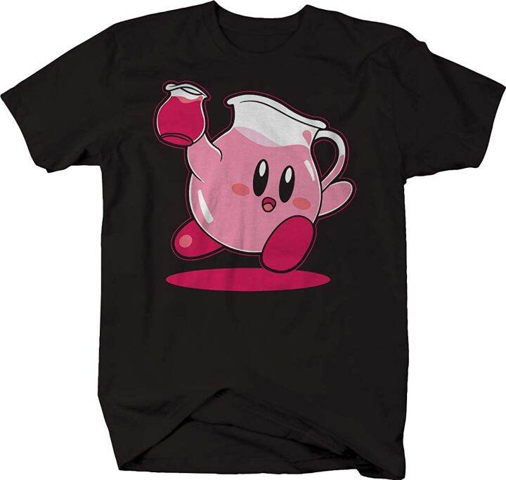 Gaming Kirby KoolAid Man Oh Yeah Funny Novelty Space Nerd Tshirt