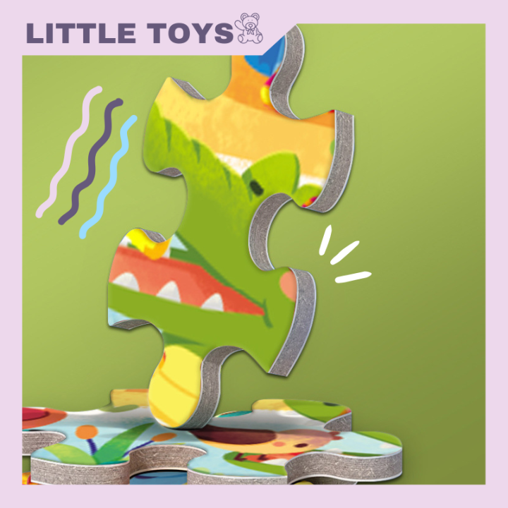 little-toys-จิ๊กซอว์-จิ๊กซอว์ขนาดใหญ่-60-40cm-จิ๊กซอว์สำหรับเด็ก-3-ขวบขึ้นไป-jigsaw-จิ๊กซอว์เสริมพัฒนาการ-จิ๊กซอว์รูปสัตว์-ของเล่น-พร้อมส่ง