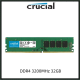 Crucial RAM 32GB DDR4 3200MHz Desktop Memory 1.2V DIMM Gaming Memory for Desktop