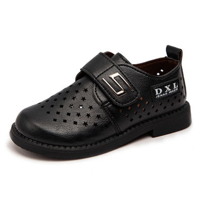 New Fashion Kids Leather Shoes Boys School Show Dress Shoes Flats Classic British Party Shoes Children Wedding Loafer Moccasins