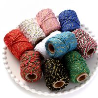 【YD】 2mmx20M Cotton Thread Rope Silk Braided Tag Multi-strand Abrasion