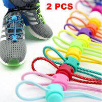 คู่ของ Slidable นวนิยายสะดวกยืดหยุ่น Shoelaces แฟชั่นล็อค Shoelaces ฤดูร้อนใหม่ Unisex รองเท้าผ้าใบรองเท้า Laces รองเท้า String