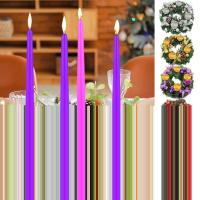 Christmas Candlestick Wreath Candle Garland Ring Candle Holder Exquisite Practical Artificial Candle Rings Wreaths Festive Advent Wreath Christmas Centerpiece benchmark