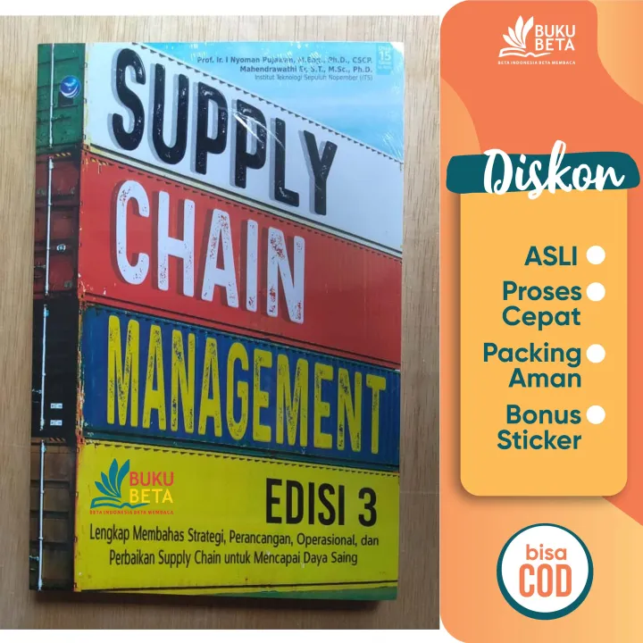 Buku Beta - Supply Chain Management Edisi 3 - I Nyoman Pujawan | Lazada ...