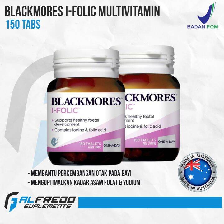 Blackmores Ifolic 150tablet Multivitamin IBU Hamil Blackmores Lazada