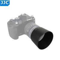 JJC Reversible Lens Hood Shade For OLYMPUS M.ZUIKO DIGITAL ED 40-150mm 1:4.0-5.6 R Repaces Olympus LH-61D Black Silver