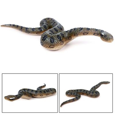 【CC】 Fake Rubber Snake North US Scary to Scare Birds Props
