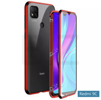 Case Xiaomi Redmi 9C เคสโทรศัพท์ เสี่ยวมี่ เคสแม่เหล็ก ไม่มีกระจกด้านหน้า เคสประกบ360 Magnetic Case 360 degree เคสกันกระแทก เคส xiaomi redmi 9C