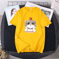 BK-369 เสื้อยืดแขนสั้นพร้อมส่ง 10สี ลายการ์ตูน ขายดีตามเทรนต์ ลายน่ารัก สีสันสดใส่น่ารัก ใส่ได้ทั้งหญิงและชาย (S-3XL) ***ปลีก-ส่ง***